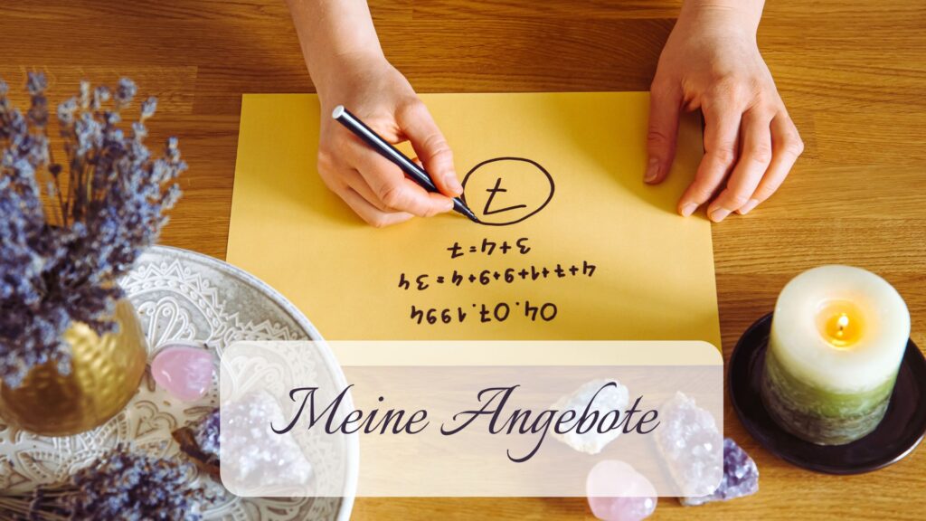Durch deine persönliche Numerologie-Sitzung lösen wir deine Blockaden und finden dein volles Potenzial.